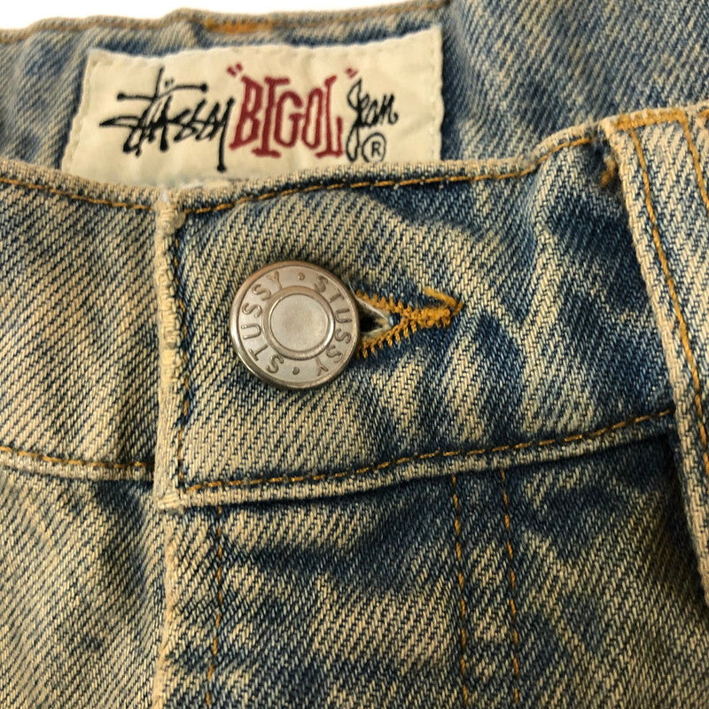 【中古品】【メンズ】 STUSSY ステューシー BIG OL' SHORT DENIM 112296 ビッグ OL ショート デニム ボトムス ショートパンツ ハーフパンツ 153-260201-yy-18-fuz サイズ：30 カラー：ビーチウォッシュ 万代Net店