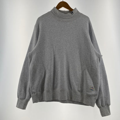 【中古品】【メンズ】 WOOD BLOCK ウッドブロック SWEAT TURTLE NECK スウェット タートルネック トップス トレーナー 140-260704-ss-06-tei サイズ：XL カラー：グレー 万代Net店