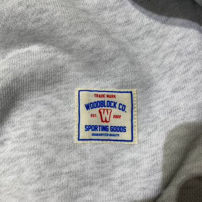 【中古品】【メンズ】 WOOD BLOCK ウッドブロック SWEAT TURTLE NECK スウェット タートルネック トップス トレーナー 140-260704-ss-06-tei サイズ：XL カラー：グレー 万代Net店