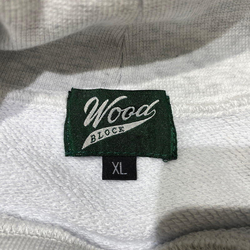 【中古品】【メンズ】 WOOD BLOCK ウッドブロック SWEAT TURTLE NECK スウェット タートルネック トップス トレーナー 140-260704-ss-06-tei サイズ：XL カラー：グレー 万代Net店