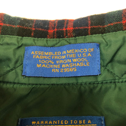 【中古品】【メンズ】 90's WOOL CHECK L/S SHIRT 90年代 ウール チェック ロングスリーブ シャツ トップス 長袖 ネルシャツ 145-260131-ko-13-fuzh サイズ：XL カラー：マルチカラー 万代Net店