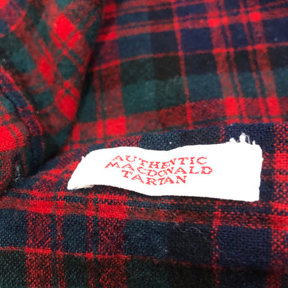 【中古品】【メンズ】 90's WOOL CHECK L/S SHIRT 90年代 ウール チェック ロングスリーブ シャツ トップス 長袖 ネルシャツ 145-260131-ko-13-fuzh サイズ：XL カラー：マルチカラー 万代Net店