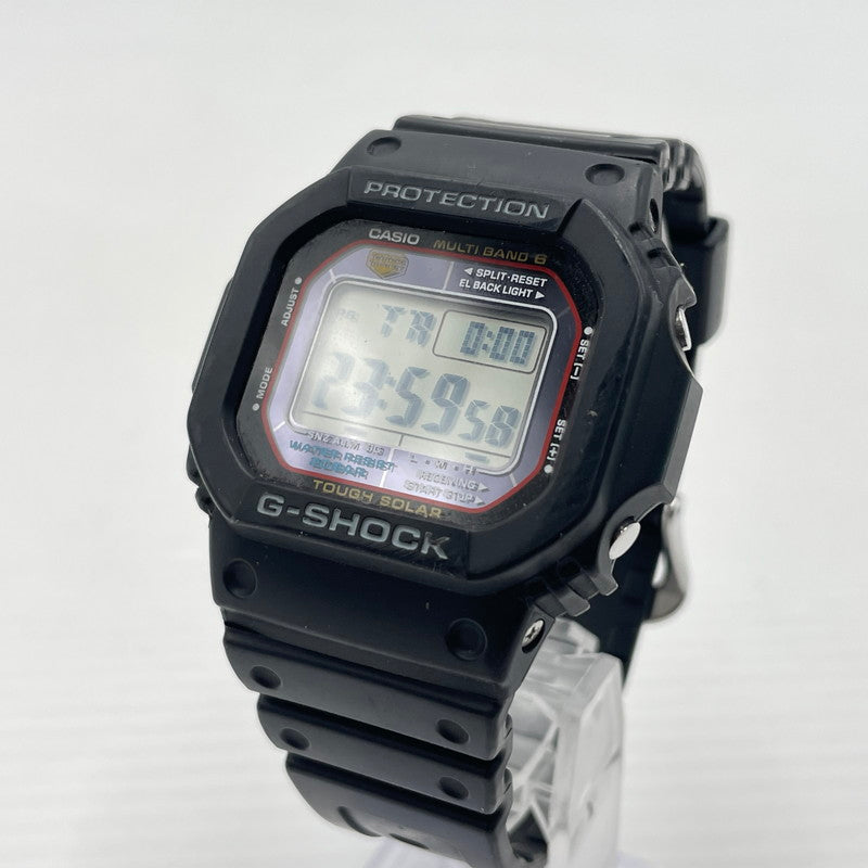 【現状渡し品】【メンズ】 G-SHOCK ジーショック GW-M5610-1JF タフソーラー ウォッチ 腕時計 5600シリーズ ラバーベルト 196-260826-ko-05-teih カラー：ブラック 万代Net店