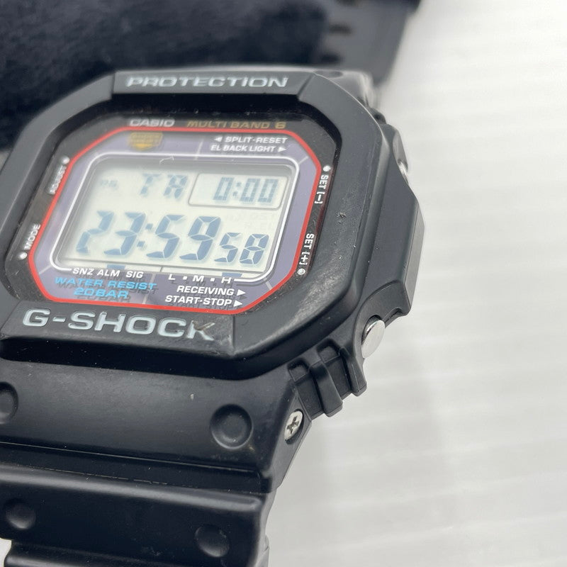 【現状渡し品】【メンズ】 G-SHOCK ジーショック GW-M5610-1JF タフソーラー ウォッチ 腕時計 5600シリーズ ラバーベルト 196-260826-ko-05-teih カラー：ブラック 万代Net店