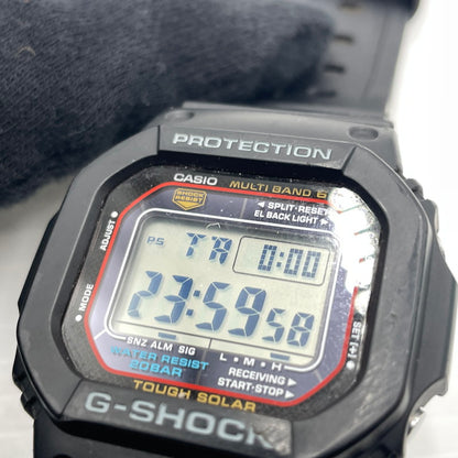 【現状渡し品】【メンズ】 G-SHOCK ジーショック GW-M5610-1JF タフソーラー ウォッチ 腕時計 5600シリーズ ラバーベルト 196-260826-ko-05-teih カラー：ブラック 万代Net店