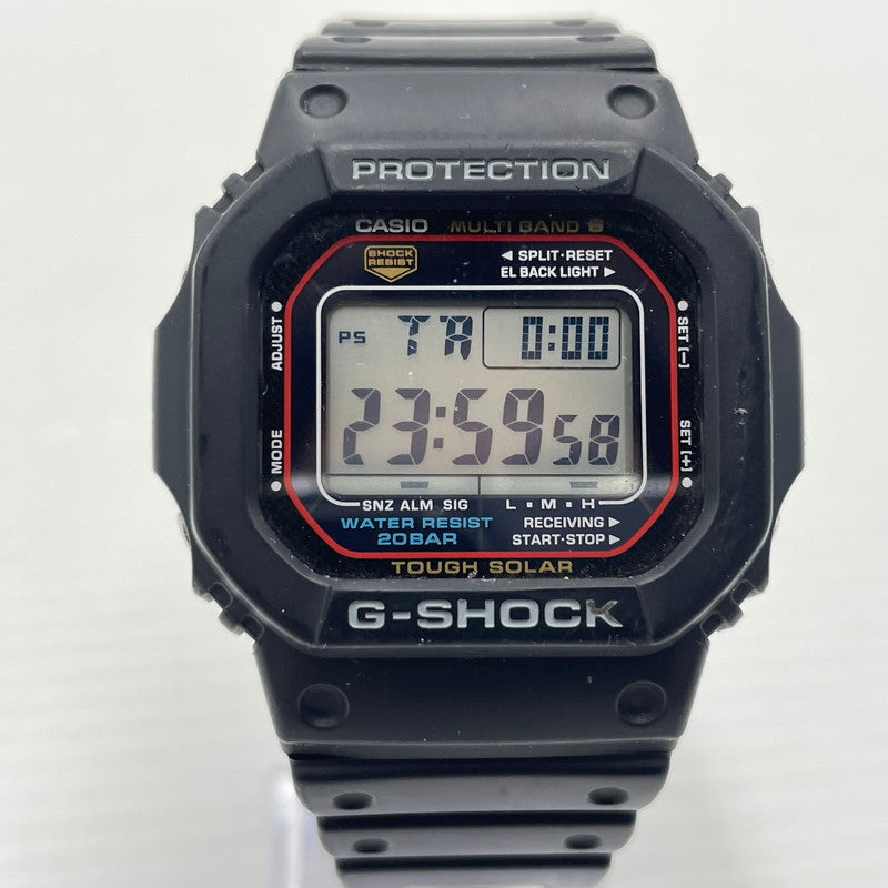 【現状渡し品】【メンズ】 G-SHOCK ジーショック GW-M5610-1JF タフソーラー ウォッチ 腕時計 5600シリーズ ラバーベルト 196-260826-ko-05-teih カラー：ブラック 万代Net店