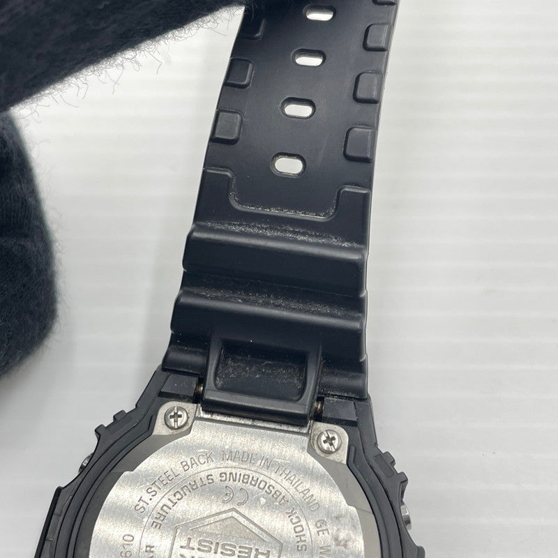 【現状渡し品】【メンズ】 G-SHOCK ジーショック GW-M5610-1JF タフソーラー ウォッチ 腕時計 5600シリーズ ラバーベルト 196-260826-ko-05-teih カラー：ブラック 万代Net店