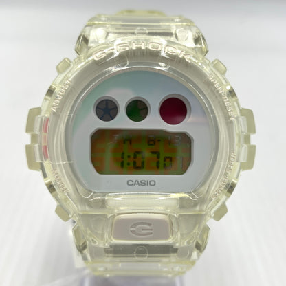 【中古品】【メンズ】 CASIO カシオ 25TH ANNIVERSARY MODEL DIGITAL G-SHOCK DW-6900SP-7JR 25周年記念モデル デジタル ジーショック 腕時計 クォーツ 196-260814-yo-06-tei カラー：クリア 万代Net店