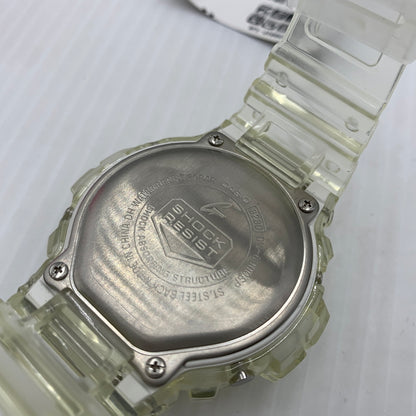 【中古品】【メンズ】 CASIO カシオ 25TH ANNIVERSARY MODEL DIGITAL G-SHOCK DW-6900SP-7JR 25周年記念モデル デジタル ジーショック 腕時計 クォーツ 196-260814-yo-06-tei カラー：クリア 万代Net店