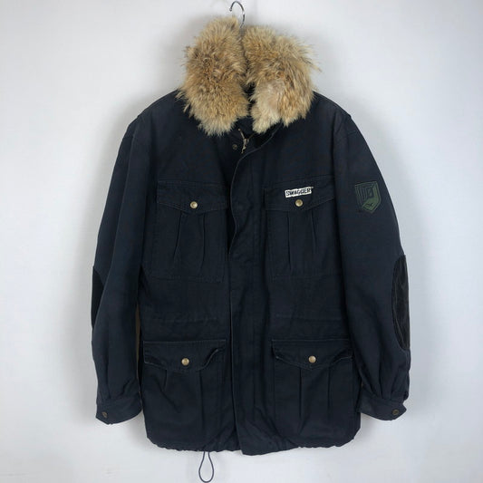 【現状渡し品】【メンズ】 SWAGGER スワッガー MILITARY FUR JACKET ミリタリーファージャケット アウター ドイツ軍オマージュ 142-260131-ko-07-tei サイズ：L カラー：ブラック 万代Net店