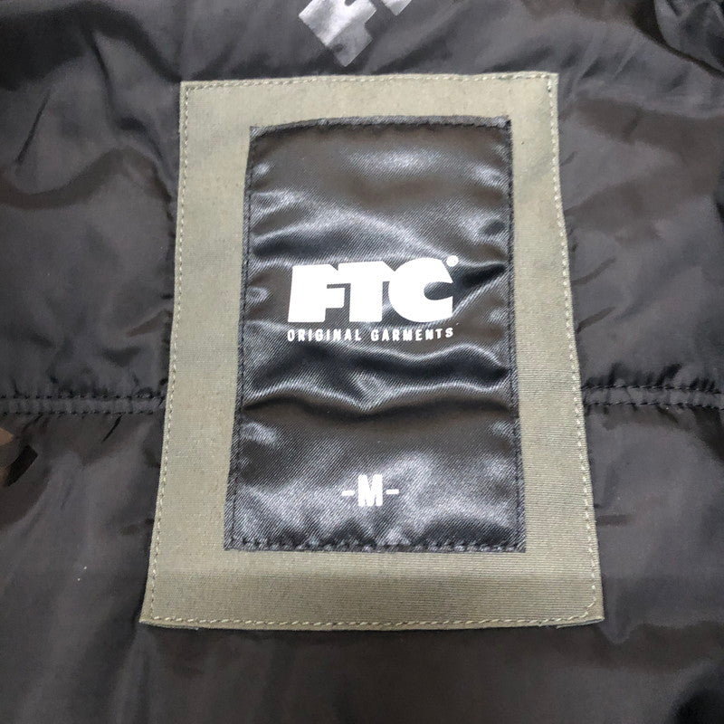 【中古品】【メンズ】 FTC エフティーシー VENTILE HOODED PUFFY JACKET FTC024AWJ06 ベンタイル フーデッド パフィージャケット アウター ダウンジャケット 142-260131-ko-09-tei サイズ：M カラー：カーキ 万代Net店