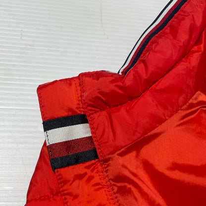 【中古品】【メンズ】 TOMMY HILFIGER トミーヒルフィガー LIGHTWEIGHT PACKABLE JACKET ライトウェイト パッカブル ジャケット アウター 147-260202-yo-03-tei サイズ：L カラー：レッド 万代Net店