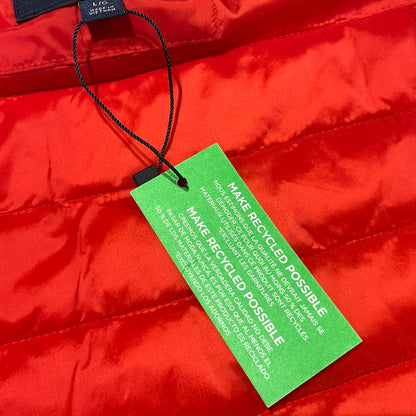 【中古品】【メンズ】 TOMMY HILFIGER トミーヒルフィガー LIGHTWEIGHT PACKABLE JACKET ライトウェイト パッカブル ジャケット アウター 147-260202-yo-03-tei サイズ：L カラー：レッド 万代Net店