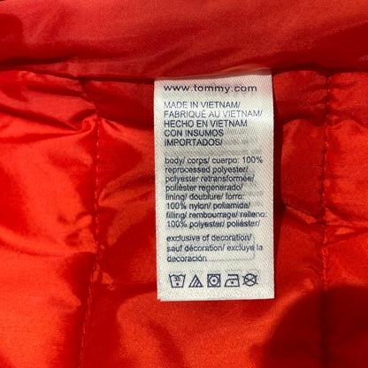 【中古品】【メンズ】 TOMMY HILFIGER トミーヒルフィガー LIGHTWEIGHT PACKABLE JACKET ライトウェイト パッカブル ジャケット アウター 147-260202-yo-03-tei サイズ：L カラー：レッド 万代Net店