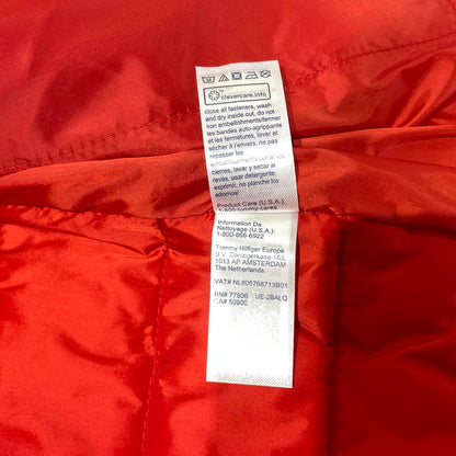 【中古品】【メンズ】 TOMMY HILFIGER トミーヒルフィガー LIGHTWEIGHT PACKABLE JACKET ライトウェイト パッカブル ジャケット アウター 147-260202-yo-03-tei サイズ：L カラー：レッド 万代Net店