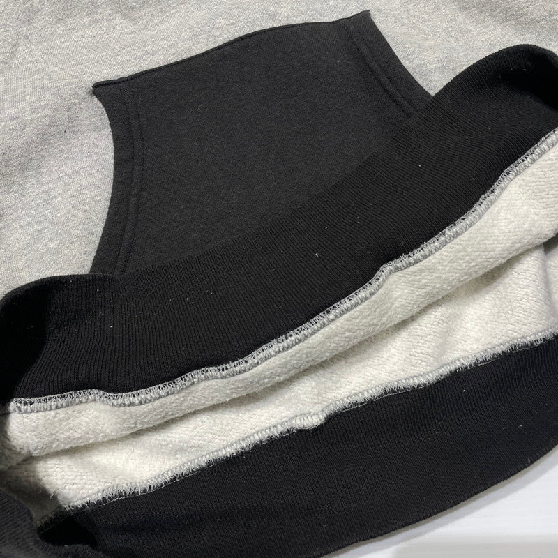 【中古品】【メンズ】 SD 88/12 DINER LOGO 2TONE HOODIE ダイナー ロゴ ツートン フーディ 長袖 トップス プルオーバー パーカー 140-260202-yo-11-fuzh サイズ：L カラー：グレー 万代Net店