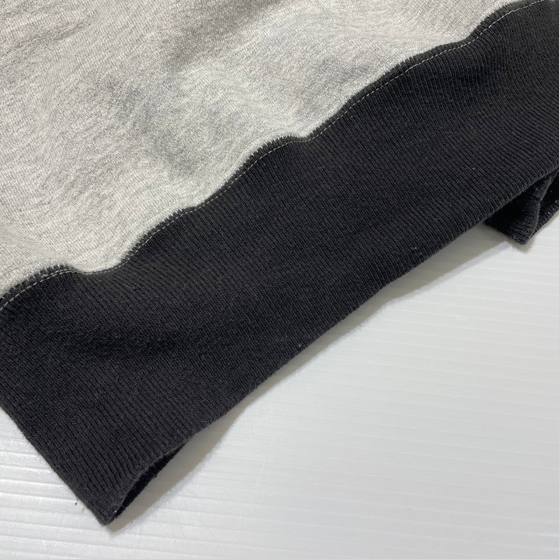 【中古品】【メンズ】 SD 88/12 DINER LOGO 2TONE HOODIE ダイナー ロゴ ツートン フーディ 長袖 トップス プルオーバー パーカー 140-260202-yo-11-fuzh サイズ：L カラー：グレー 万代Net店