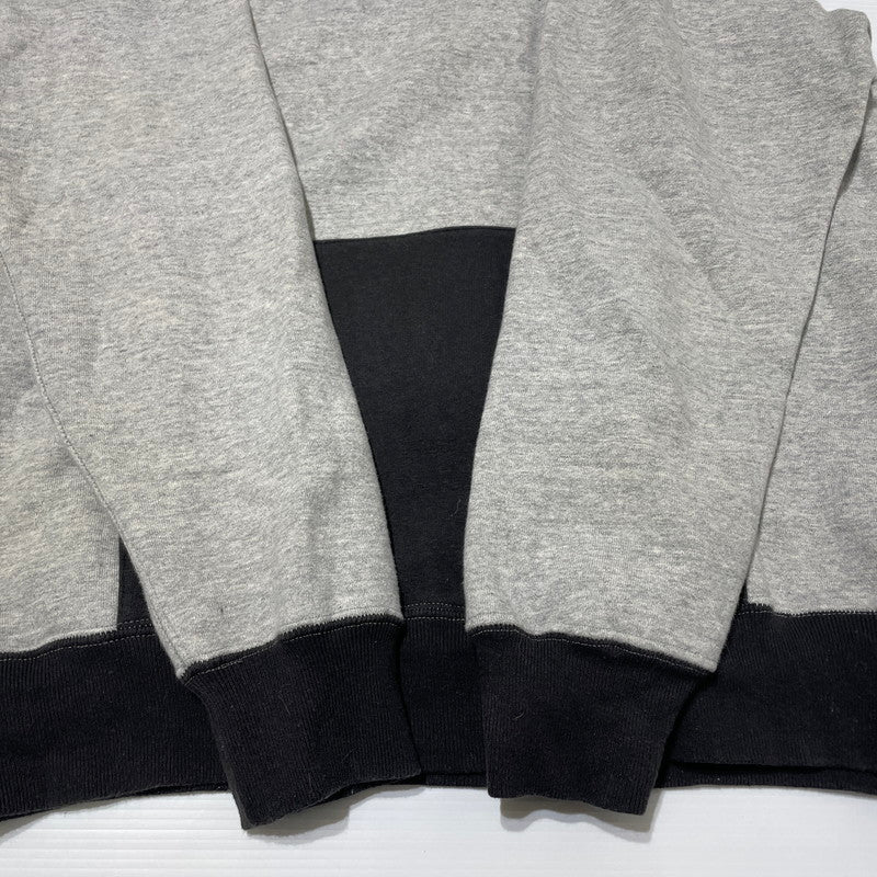 【中古品】【メンズ】 SD 88/12 DINER LOGO 2TONE HOODIE ダイナー ロゴ ツートン フーディ 長袖 トップス プルオーバー パーカー 140-260202-yo-11-fuzh サイズ：L カラー：グレー 万代Net店