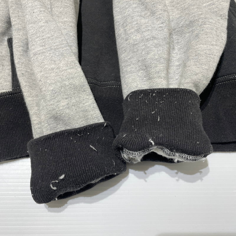 【中古品】【メンズ】 SD 88/12 DINER LOGO 2TONE HOODIE ダイナー ロゴ ツートン フーディ 長袖 トップス プルオーバー パーカー 140-260202-yo-11-fuzh サイズ：L カラー：グレー 万代Net店