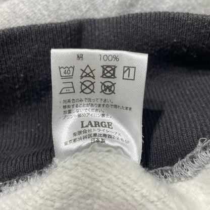 【中古品】【メンズ】 SD 88/12 DINER LOGO 2TONE HOODIE ダイナー ロゴ ツートン フーディ 長袖 トップス プルオーバー パーカー 140-260202-yo-11-fuzh サイズ：L カラー：グレー 万代Net店