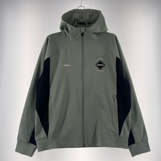 【中古品】【メンズ】 F.C.R.B. エフシーアールビー W PDK HOODED BLOUSON FCRB-252017 フーデッド ブルゾン ライトアウター 142-260202-yo-16-fuz サイズ：L カラー：SAGE 万代Net店
