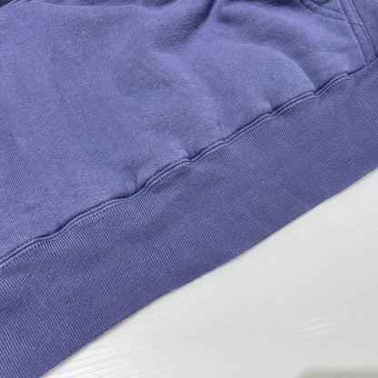 【中古品】【メンズ】 STANDARD CALIFORNIA スタンダードカリフォルニア SD LOGO AFTER DOUBLE FACE HOOD SWEAT ロゴ アフター ダブルフェイス フード スウェット 長袖 トップス プルオーバー パーカー 140-260202-yo-10-tei サイズ：L カラー：ネイビー 万代Net店