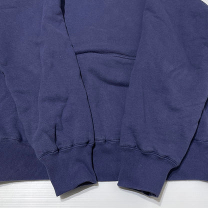 【中古品】【メンズ】 STANDARD CALIFORNIA スタンダードカリフォルニア SD LOGO AFTER DOUBLE FACE HOOD SWEAT ロゴ アフター ダブルフェイス フード スウェット 長袖 トップス プルオーバー パーカー 140-260202-yo-10-tei サイズ：L カラー：ネイビー 万代Net店