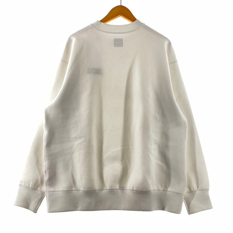 【現状渡し品】【メンズ】 STANDARD CALIFORNIA スタンダードカリフォルニア SD TECH WARM SWEAT テック ウォーム スウェット 長袖 トップス トレーナー 140-260202-yo-08-tei サイズ：L カラー：ホワイト 万代Net店