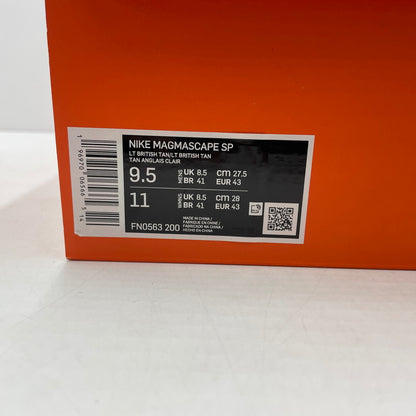 【中古品】【メンズ】 NIKE ナイキ × SACAI サカイ 別注コラボ MAGMASCAPE "PECAN" FN0563-200 マグマスケープ ピーカン スニーカー 靴 シューズ 160-260619-sa-01-tei サイズ：27.5 カラー：ブラウン 万代Net店