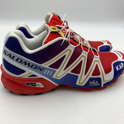 【中古美品】【メンズ】 SALOMON サロモン SPEEDCROSS 3 KAR スピードクロス3 476745-33 スニーカー シューズ 162-260821-nm-51-teih サイズ：28.5cm カラー：レッド 万代Net店