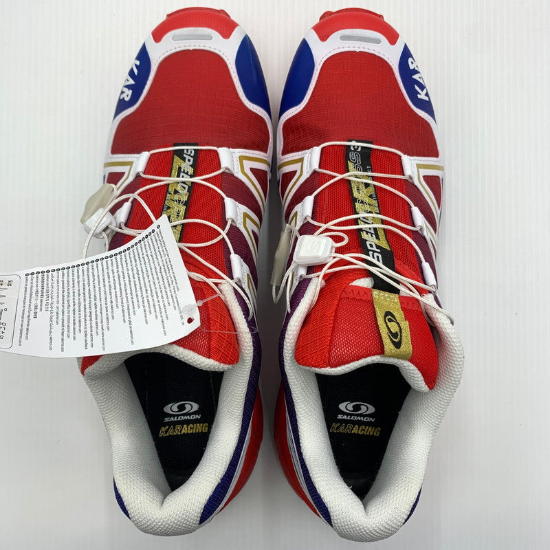 【中古美品】【メンズ】 SALOMON サロモン SPEEDCROSS 3 KAR スピードクロス3 476745-33 スニーカー シューズ 162-260821-nm-51-teih サイズ：28.5cm カラー：レッド 万代Net店
