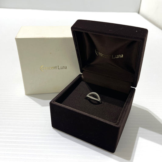 【中古品】【レディース】 CRESCENT クレセント LUNA MISTERIO RING ルナ ミステリオ リング アクセサリー 指輪 SV925 192-260208-ko-12-tei カラー：シルバー 7号 万代Net店