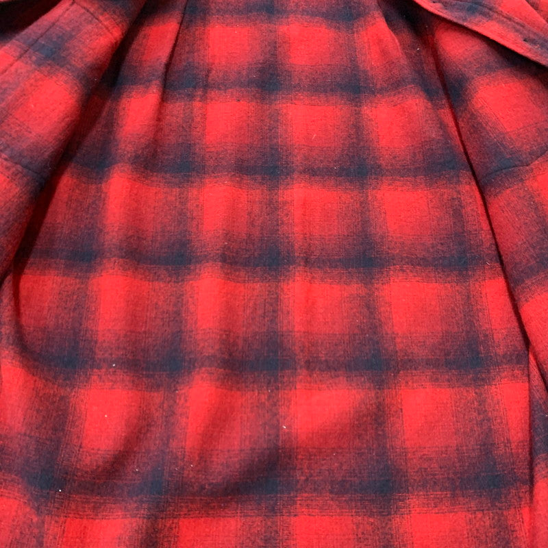 【中古品】【メンズ】 PENDLETON ペンドルトン OMBRE BOARD SHIRT VINTAGE オンブレ ボード シャツ トップス 長袖 ヴィンテージ 145-260201-ko-13-tei サイズ：16.5 カラー：チェック 万代Net店