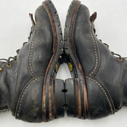 【現状渡し品】【メンズ】 WESCO ウエスコ JOBMASTER STUDS CUSTOM FALSE TONGUES BOOTS BK108100 ジョブマスター カスタム フォルスタン ブーツ シューズ 靴 164-260206-yo-01-tei カラー：ブラック 万代Net店