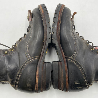 【現状渡し品】【メンズ】 WESCO ウエスコ JOBMASTER STUDS CUSTOM FALSE TONGUES BOOTS BK108100 ジョブマスター カスタム フォルスタン ブーツ シューズ 靴 164-260206-yo-01-tei カラー：ブラック 万代Net店