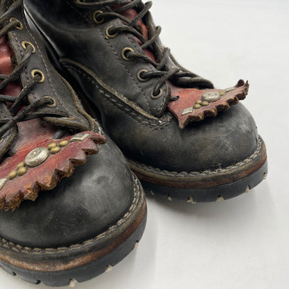 【現状渡し品】【メンズ】 WESCO ウエスコ JOBMASTER STUDS CUSTOM FALSE TONGUES BOOTS BK108100 ジョブマスター カスタム フォルスタン ブーツ シューズ 靴 164-260206-yo-01-tei カラー：ブラック 万代Net店