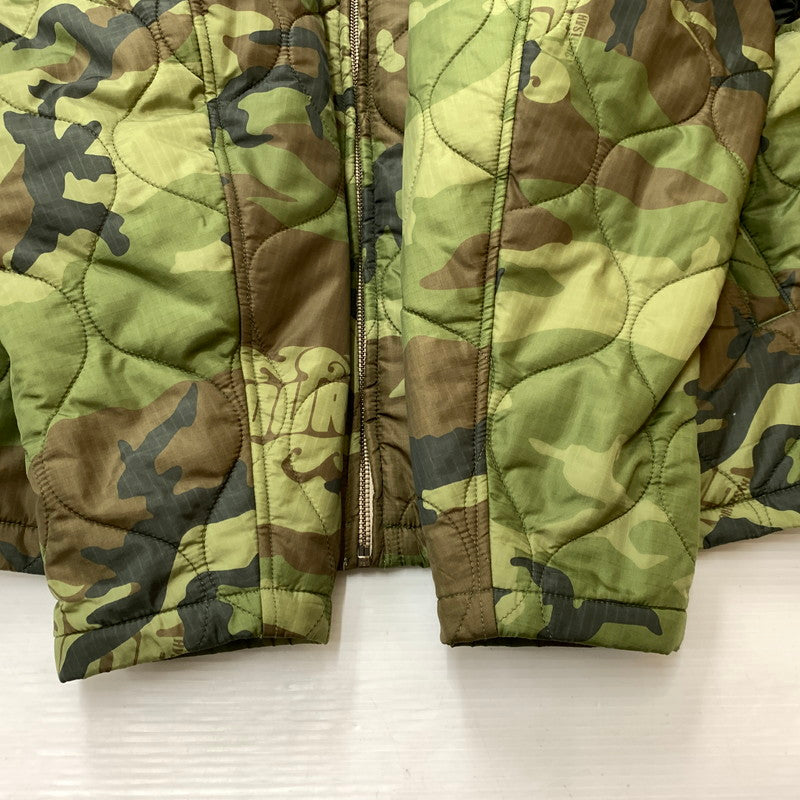 【中古品】【メンズ】 HYSTERIC GLAMOUR ヒステリックグラマー GUITAR GIRL MICHIGAN QUILTED JACKET 02253AB08 ギターガール ミシガン キルティングジャケット アウター 140-260201-ko-07-tei サイズ：S カラー：カモ 万代Net店