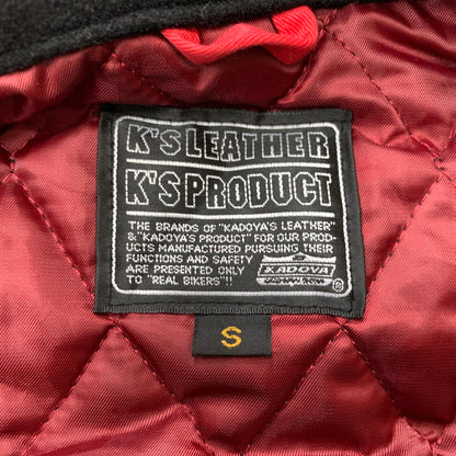 【中古品】【メンズ】 KADOYA カドヤ CRUISE RIDE-WINTER JACKET クルーズ ライド ウィンター ジャケット アウター 145-260201-ko-09-tei サイズ：S カラー：レッド 万代Net店