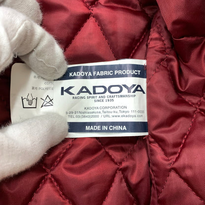 【中古品】【メンズ】 KADOYA カドヤ CRUISE RIDE-WINTER JACKET クルーズ ライド ウィンター ジャケット アウター 145-260201-ko-09-tei サイズ：S カラー：レッド 万代Net店