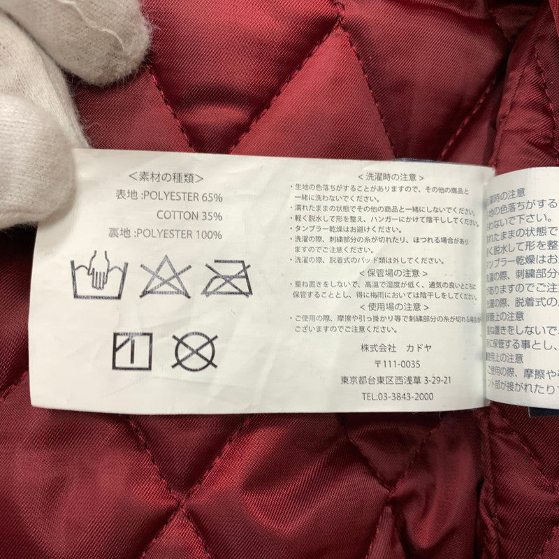 【中古品】【メンズ】 KADOYA カドヤ CRUISE RIDE-WINTER JACKET クルーズ ライド ウィンター ジャケット アウター 145-260201-ko-09-tei サイズ：S カラー：レッド 万代Net店