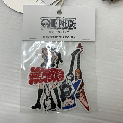 【中古品】【メンズ】 HYSTERIC GLAMOUR ヒステリックグラマー × ONEPIECE ワンピース 別注 コラボ NAMI FLYING V SOUVENIR JACKET 02253AB17296 ナミ フライング ブイ スーベニア ジャケット アウター スカジャン 140-260201-ko-10-tei サイズ：S カラー：ブラック 万代Net店