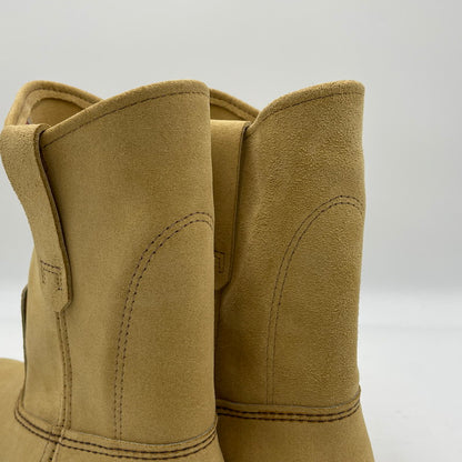 【中古品】【メンズ】 レッドウィング 9-INCH PECOS BOOTS 8168 9インチ ペコスブーツ ワークブーツ シューズ 靴 164-260206-yo-13-tei カラー：ベージュ 万代Net店
