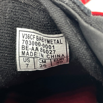 【中古品】【メンズ】 VANS バンズ × BABY METAL ベビー メタル OLD SKOOL V36CF オールド スクール スニーカー 靴 162-260824-sa-07-tei サイズ：25 カラー：ブラック 万代Net店