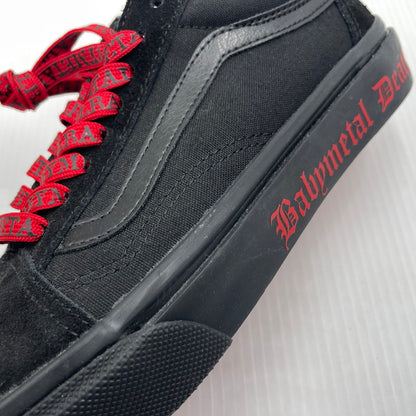 【中古品】【メンズ】 VANS バンズ × BABY METAL ベビー メタル OLD SKOOL V36CF オールド スクール スニーカー 靴 162-260824-sa-07-tei サイズ：25 カラー：ブラック 万代Net店