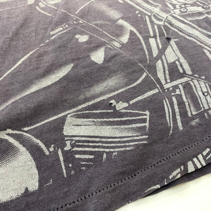【現状渡し品】【メンズ】 90's ALL OVER PRINT S/S TEE 90年代 オールオーバー プリント ショートスリーブ Tシャツ トップス 半袖 145-260204-ko-02-fuzh サイズ：XL カラー：総柄 万代Net店