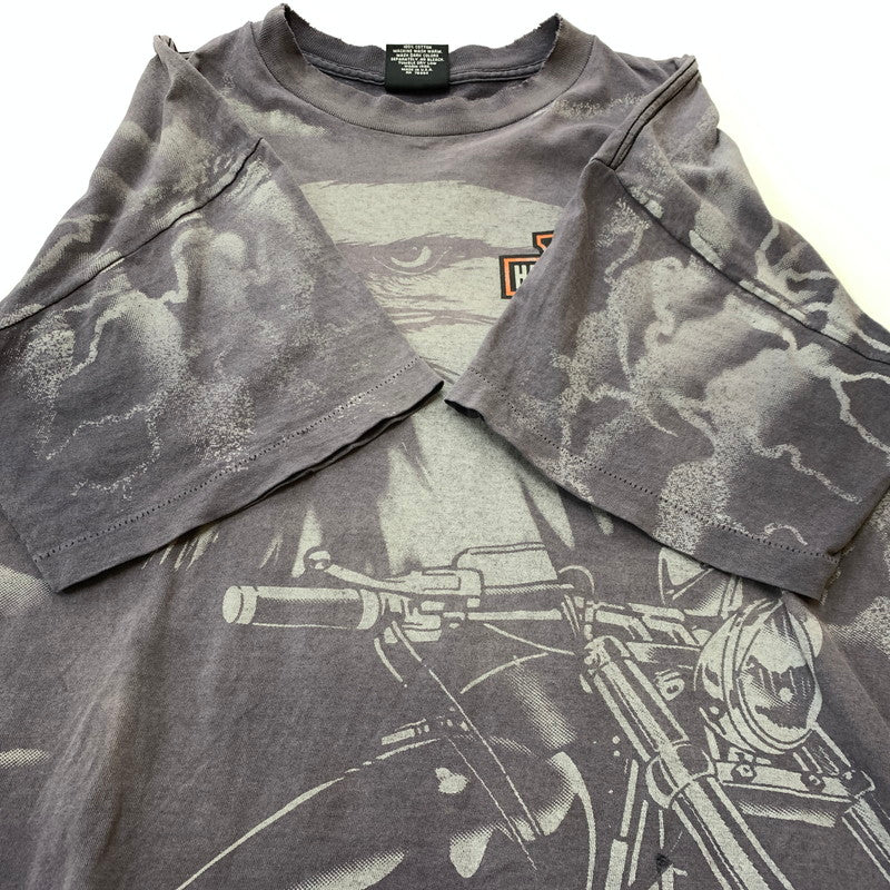 【現状渡し品】【メンズ】 90's ALL OVER PRINT S/S TEE 90年代 オールオーバー プリント ショートスリーブ Tシャツ トップス 半袖 145-260204-ko-02-fuzh サイズ：XL カラー：総柄 万代Net店