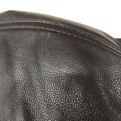 【現状渡し品】【メンズ】 HARLEY DAVIDSON ハーレーダビッドソン 90's MA-1 TYPE LEATHER JACKET 90年代 MA-1 タイプ レザージャケット アウター 革ジャン 145-260203-ko-09-tei サイズ：M カラー：ブラック 万代Net店