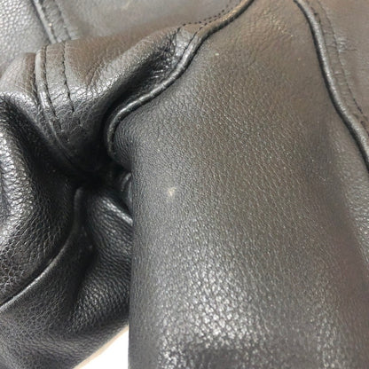 【現状渡し品】【メンズ】 HARLEY DAVIDSON ハーレーダビッドソン 90's MA-1 TYPE LEATHER JACKET 90年代 MA-1 タイプ レザージャケット アウター 革ジャン 145-260203-ko-09-tei サイズ：M カラー：ブラック 万代Net店