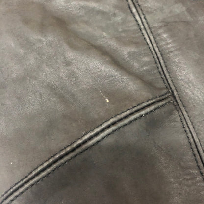 【中古品】【メンズ】 Lee リー PATCHWORK LEATHER PANT 5201 パッチワーク レザー パンツ ボトムス 革 156-260203-ko-30-tei サイズ：30 カラー：ブラック 万代Net店