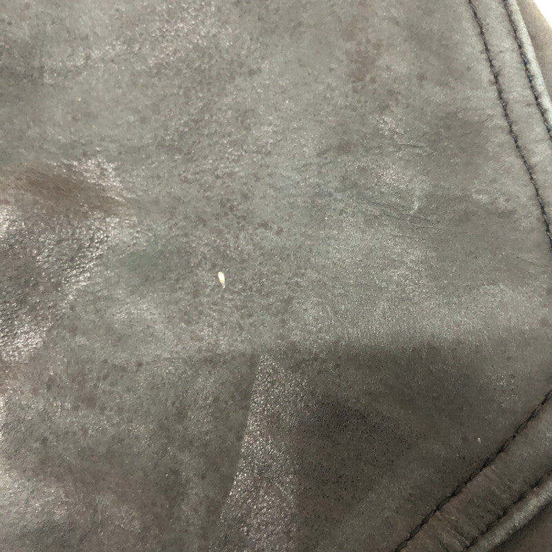 【中古品】【メンズ】 Lee リー PATCHWORK LEATHER PANT 5201 パッチワーク レザー パンツ ボトムス 革 156-260203-ko-30-tei サイズ：30 カラー：ブラック 万代Net店